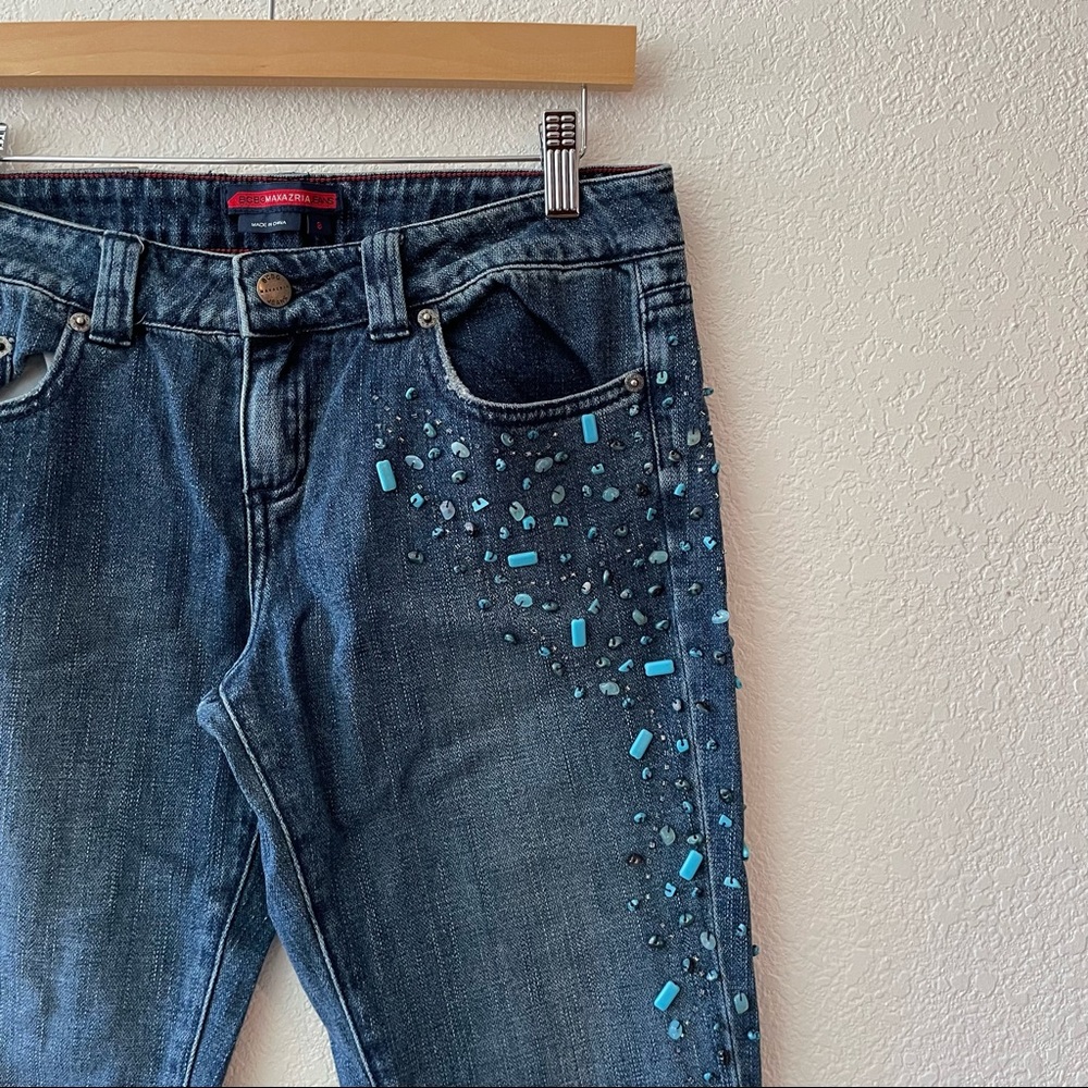 Vintage y2k bcbg low rise boot cut jeans